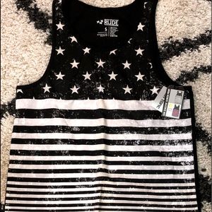 RUDE Mens muscle shirt, NWT